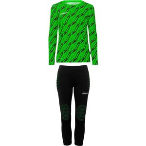 Uhlsport Progressive Goalkeeper Bundle Junior - Fluo Green Black