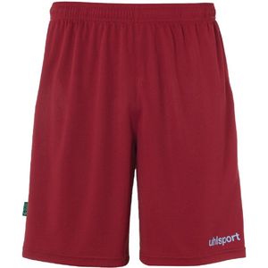 Uhlsport Club Short Kinderen - Bordeaux - Fluogeel - Korte Broek