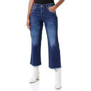 Timezone Dames Loose CoulotteTZ Cropped, blauw, 28