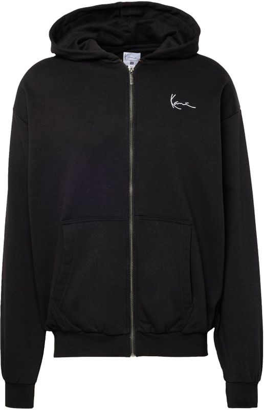 Karl Kani - Sweatvest - Zwart - Met Capuchon - Losse Pasvorm