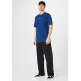 Karl Kani - Shirt - Blauw/Wit - Ronde Hals - Kwartmouw