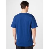 Karl Kani - Shirt - Blauw/Wit - Ronde Hals - Kwartmouw