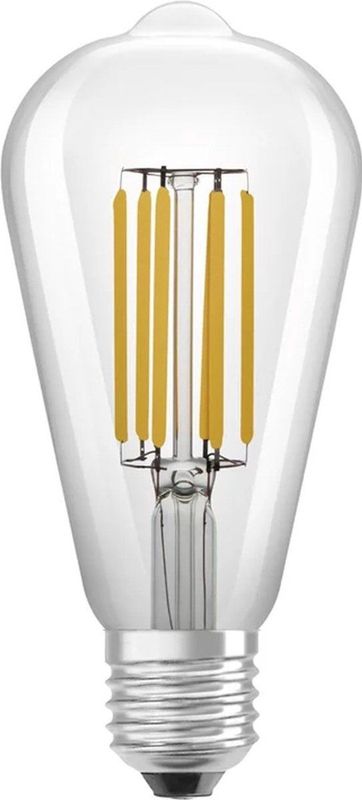 LEDVANCE - Classic Edison Lamp - Warmwit - LED - 4 Watt - 840 Lumen