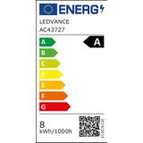 Osram Led-spaarlamp, E27, warmwit (3000 K), 7,2 W, vervangt 100 W, zeer efficiënt en energiebesparend, 1 stuk