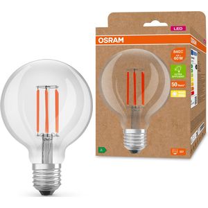 OSRAM Lamps LED spaarlamp gloeilamp E27 warm wit (3000K) 4 watt vervangt 60W gloeilamp zeer efficiënt en energiebesparend pak 1 Enkele verpakking