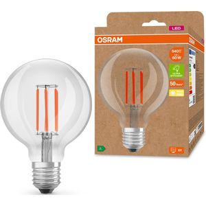 Osram LED lamp E27 | Globe G95 | Ultra Efficient | Filament | 3000K | 3.8W (60W)