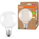 OSRAM Lamps LED spaarlamp matte globe E27 warm wit (3000K) 4 watt vervangt 60W gloeilamp zeer efficiënt en energiebesparend set van 1 Enkele verpakking