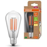 Osram - Edison Filament Led Lamp - 6 Stuks - 3,8W - 806 Lumen