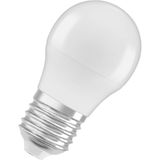 OSRAM LED-Lampen, klassische Miniballform, 40 Watts Ersatz, E27, P-shape, 6500 Kelvin, Kaltes Tageslicht, Matt, single Pack