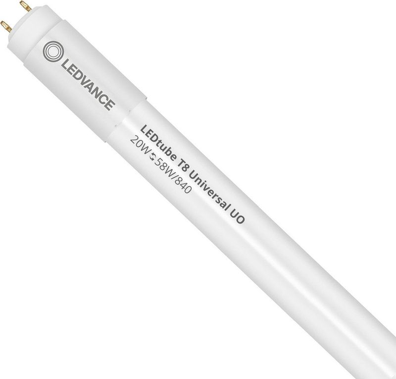 LED-buis - T8 - Glas - Splinterbescherming - Energiebesparing tot 66%