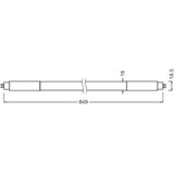 Ledvance - LED-Buis - Glas - 1350 Lumen - Flikkervrij