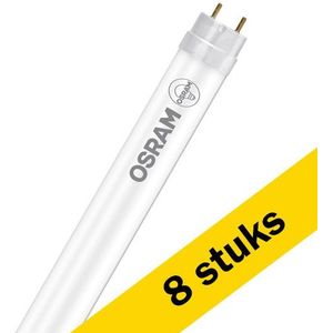 8x Osram TL buis | 120 cm | T8 | 3000K | 1850 lumen | 18W