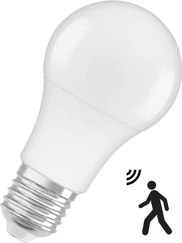 LED - Bewegingssensor Lamp - Gloeilampvorm - Energiezuinig - Lange Levensduur