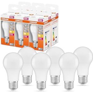 OSRAM LED STAR KLASSIK A45 LAV VIRDE LED LAMP Specielt til lave spændinger eller lavspændingssystemer (AC/DC 12V-36V), ideel til camping, bobiler og have, 600 lumen, 45W udskiftning, 6-serpack