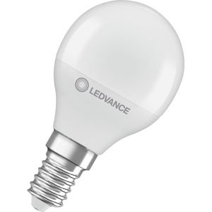 Ledvance Classic LED E14 Peer Mat 4.9W 470lm - 827 Zeer Warm Wit | Vervangt 40W