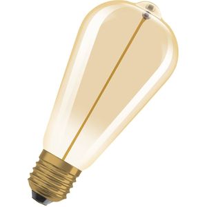 Osram LED lamp E27 | Edison ST64 | Vintage 1906 Magnetic | Goud | 2700K | 2.2W (12W)