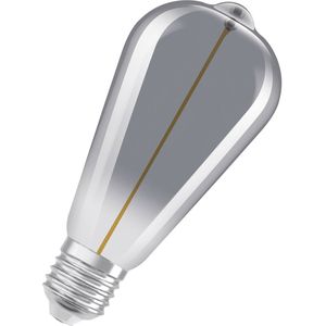 Osram LED lamp E27 | Edison ST64 | Vintage 1906 Magnetic | Smoke | 1800K | 2.2W (6W)