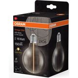 Ledvance - 1906GLO.95162 - LED-lamp - Warm Wit - E27 - Helder Glas