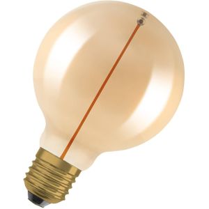 Osram LED lamp E27 | Globe G95 | Vintage 1906 Magnetic | 2700K | Goud | 2.2W (12W)