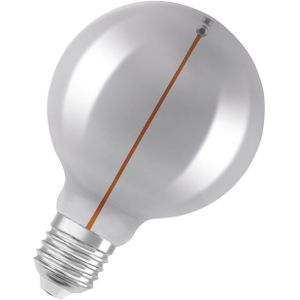 Osram LED lamp E27 | Globe G95 | Vintage 1906 Magnetic | Smoke | 1800K | 2.2W (6W)