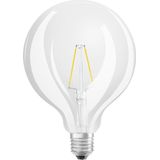 Ledvance - Classic LED E27 Globe Filament - Helder - 2.5W - 250lm - 827 Zeer Warm Wit