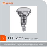 Ledvance - LED Reflectorlamp R50 E14 - 1.5W - 110lm - 2700K - Ø50mm