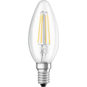 Ledvance - Classic LED E14 Kaars - Helder - 5.5W - 827 Zeer Warm Wit
