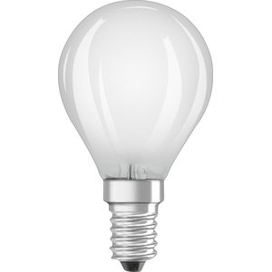 Ledvance - Classic LED E14 Peer Filament - Mat - 3.4W - 470lm - Dimbaar - Zeer Warm Wit