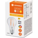 Ledvance - Classic LED E27 Peer Filament - Helder - 7.2W - 927 Zeer Warm Wit