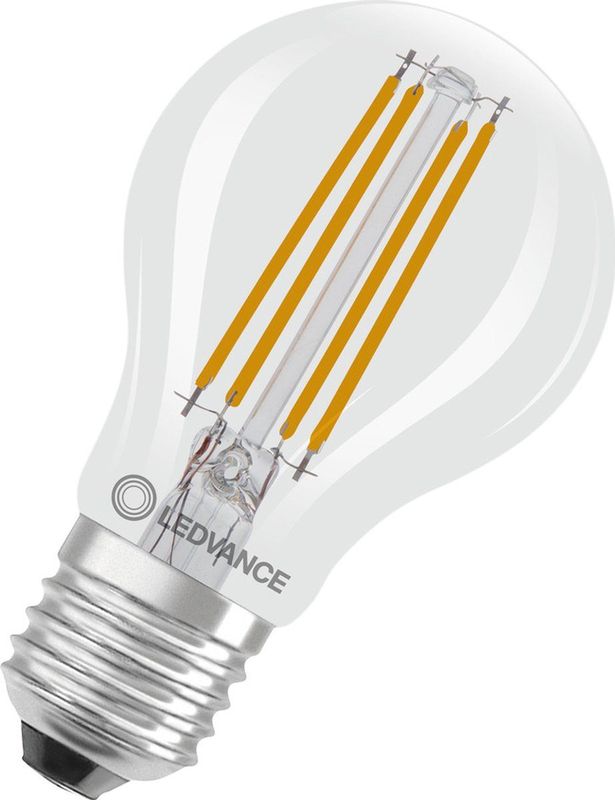 Ledvance - Classic LED E27 Peer Filament - Helder - 7.2W - 927 Zeer Warm Wit
