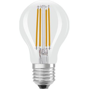 Ledvance Classic LED E27 Peer Filament Helder 4.2W 470lm - 927 Zeer Warm Wit | Beste Kleurweergave - Dimbaar - Vervangt 40W