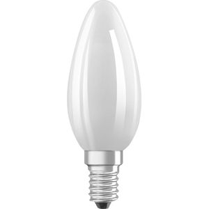 Ledvance - Classic Superior - LED Lamp - E14 - Kaars - Mat - 4.2W - 927 Zeer Warm Wit - Dimbaar