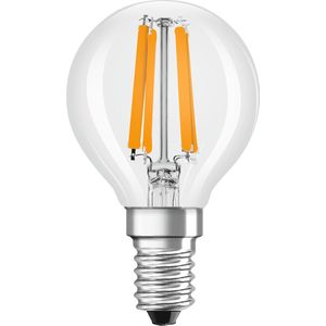 Ledvance - Classic LED E14 Peer - Filament - Helder - 4.2W - Dimbaar - 927 Zeer Warm Wit