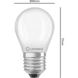 Ledvance - Classic LED E27 - Peer Filament - 4.8W - 470lm - Zeer Warm Wit Dimbaar