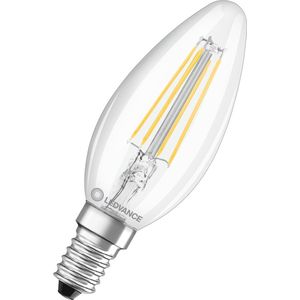 Ledvance Classic LED E14 Kaars Filament Helder 4W 470lm - 840 Koel Wit | Vervangt 40W