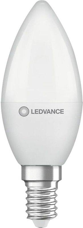 Ledvance - LED kaarslamp - Wit - E14 - 4,9 W - 470 lm - Warm Wit