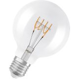 OSRAM Vintage 1906® globe filament LED-pære, E27, klar, 4,8W, 470lm, 2700K, varmt hvidt lys, dæmpbar, ny ultraslank glødetråd, meget lavt energiforbrug, lang levetid