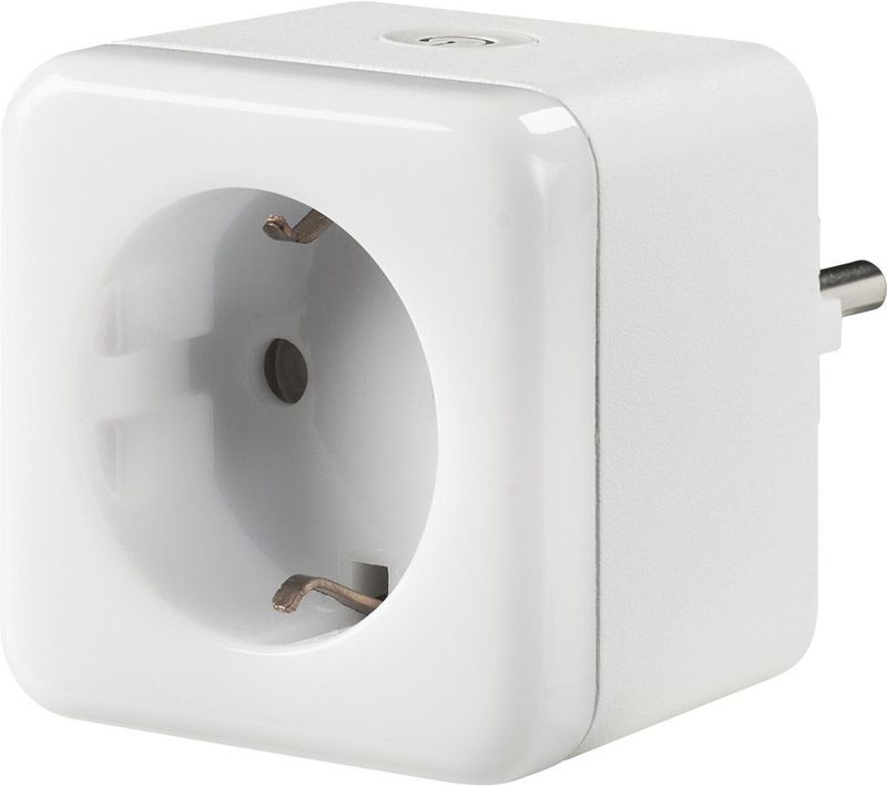 Nachtlampje - Slim Stopcontact - Warmwit Licht - Dimbaar - WiFi Technologie