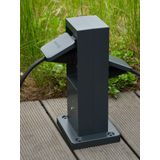 Smart Home - WiFi Repeater met Slimme Stopcontacten - IP44 - Zwart