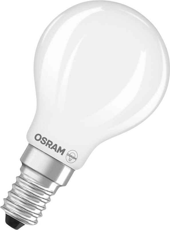 Osram - LED Lamp - E14 - Kogel P45 - Mat - Dimbaar - 2700K - 3.4W (40W)