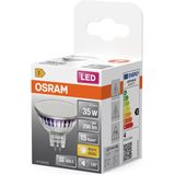 OSRAM - LED Spotlamp Star MR16 - Warm Wit - 3,3W - 2700K - GU5.3 - 120° - 396 Lumen