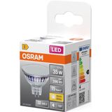 OSRAM - LED Spotlamp Star MR16 - Warm Wit - 3,3W - 2700K - GU5.3 - 120° - 396 Lumen