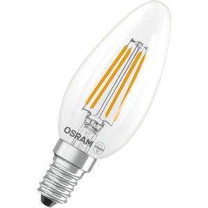 Osram - LED Lamp - Helder - E14 - Kaars B35 - Filament - 3.4W (40W) - 2700K
