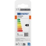 Osram - LED lamp - Mat - E27 - Kaars B35 - 4000K - 3.4W (40W)