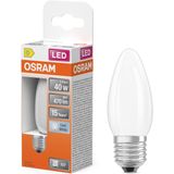 Osram - LED lamp - Mat - E27 - Kaars B35 - 4000K - 3.4W (40W)