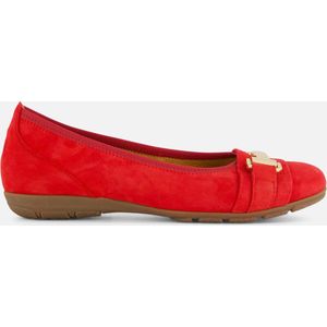Gabor Instappers rood Suede
