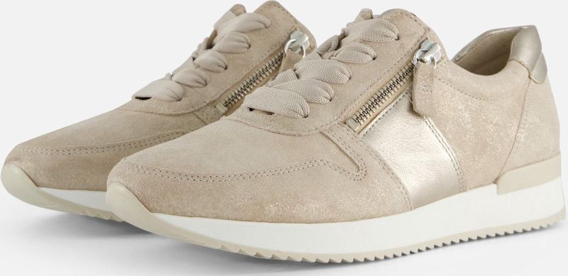 Gabor - Sneakers - Taupe - Nubuck - Dames