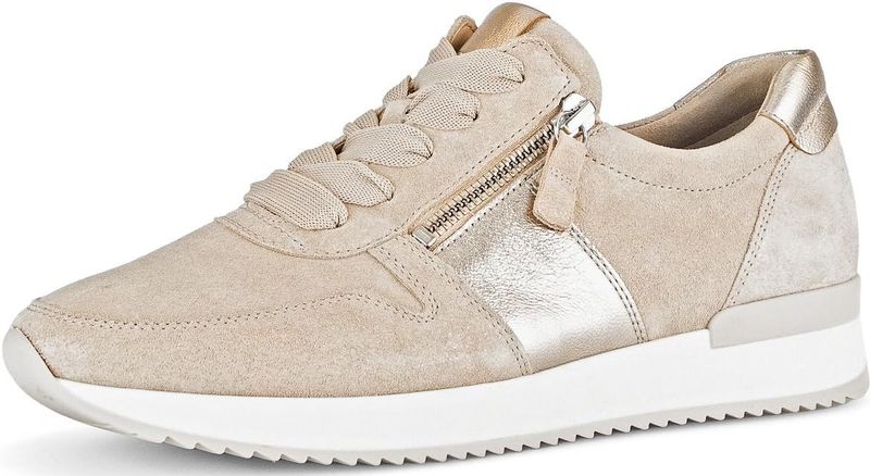 Gabor - mt 41 - Sneakers taupe Nubuck - Dames