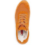 Gabor - Rollingsoft Sensitive - Dames Rollende Wandelsneaker - Oranje - Flexibel Zooldesign