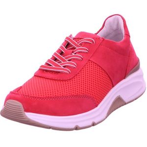 Gabor Low-Top sneakers voor dames, lage schoenen voor dames, Fuxia 28, 35.5 EU